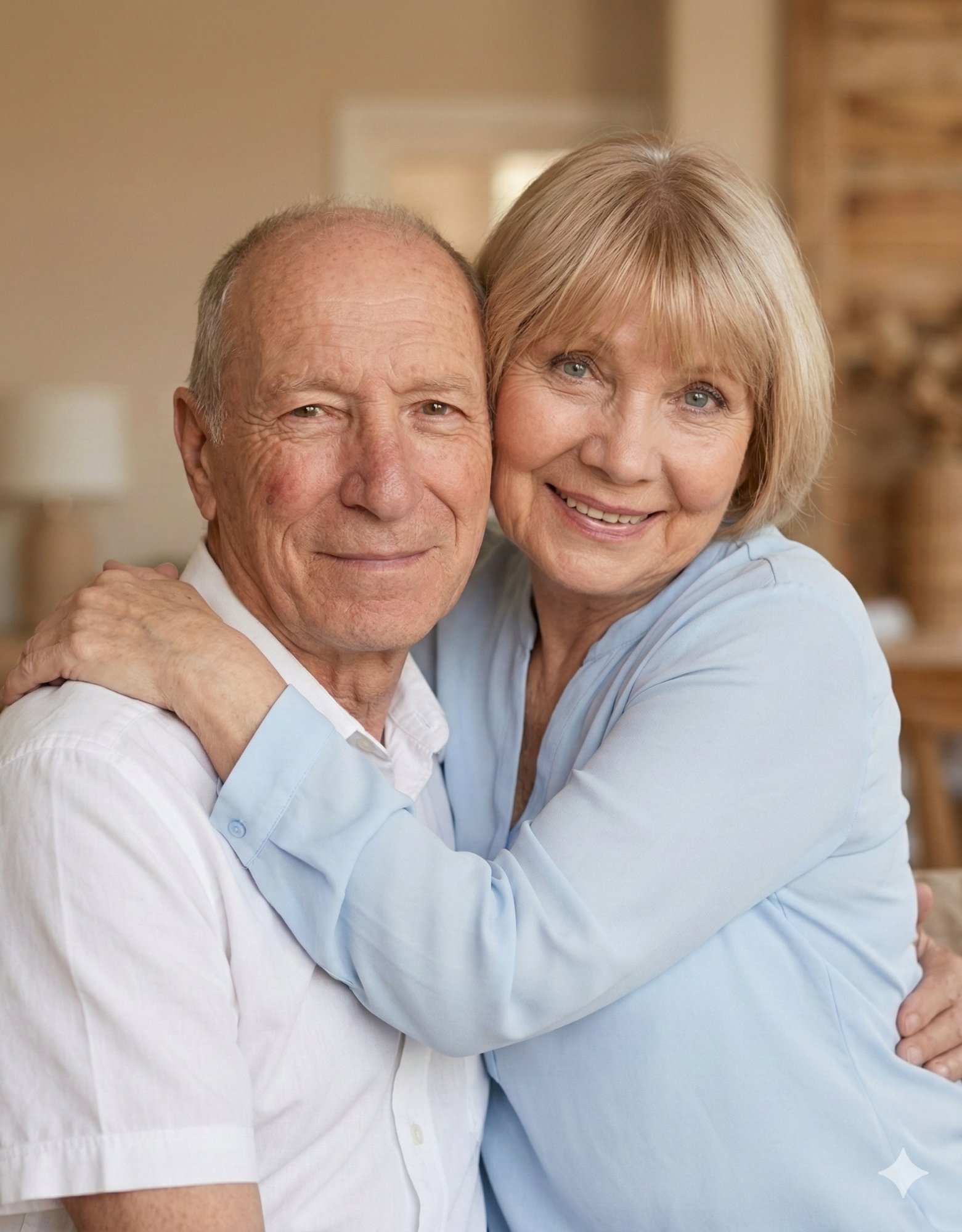 Senior couple enjoying life at Luxia Harmony Havan